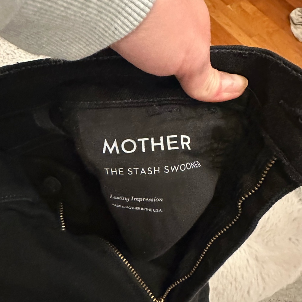MOTHER Classic Black Denim